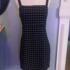 Hollister 🖤🤍 Plaid Dress